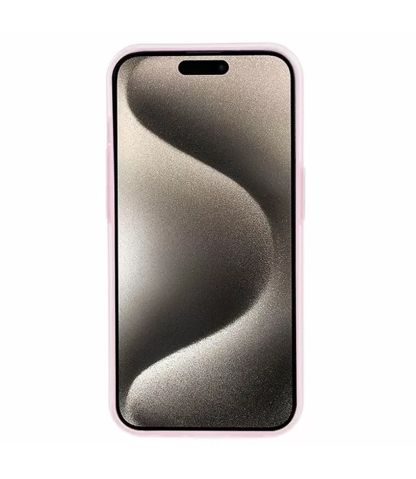 Silikonska Jelly Glitter maskica za iPhone 15 Pro