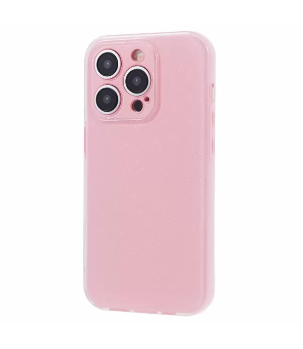 Silikonska Jelly Glitter maskica za iPhone 15 Pro