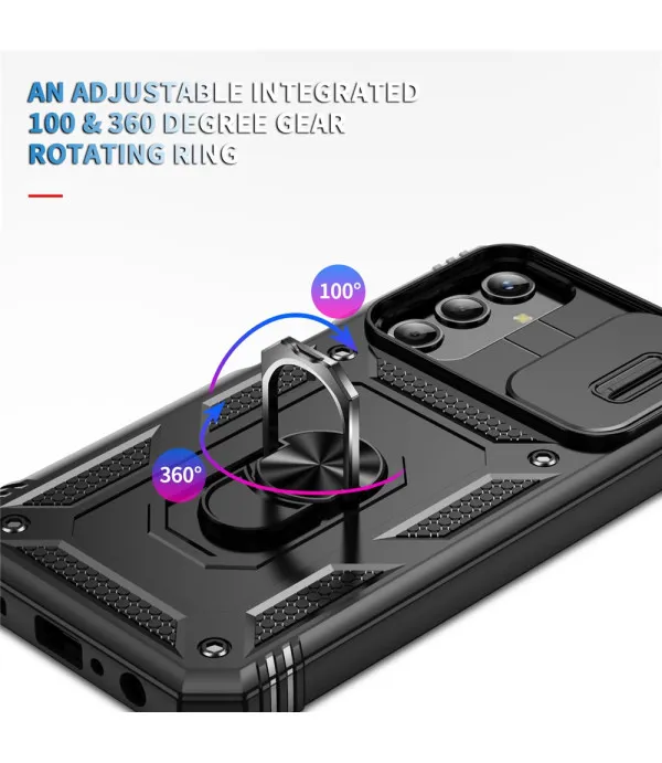 Hybrid magnet maskica s kamerom i stalkom za Samsung Galaxy A25 5G