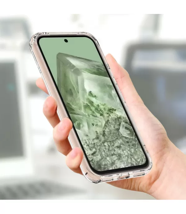 Magnetna prozirna Magsafe silikonska zaštitna maskica za Google Pixel 8a