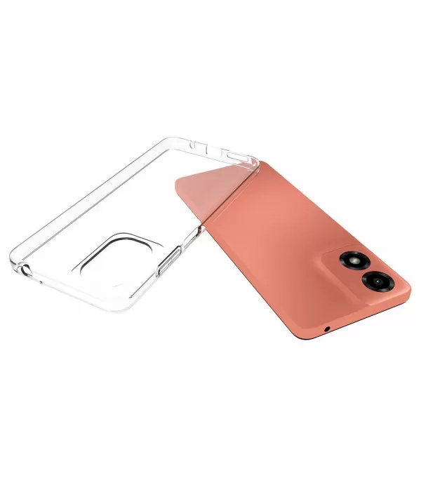 Silikonska prozirna maskica za motorola E14 4G