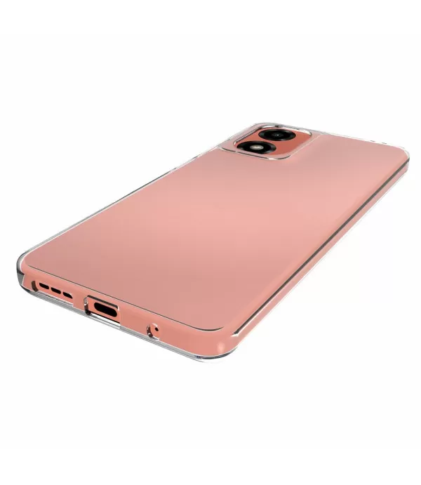 Silikonska prozirna maskica za motorola E14 4G