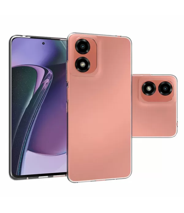 Silikonska prozirna maskica za motorola E14 4G