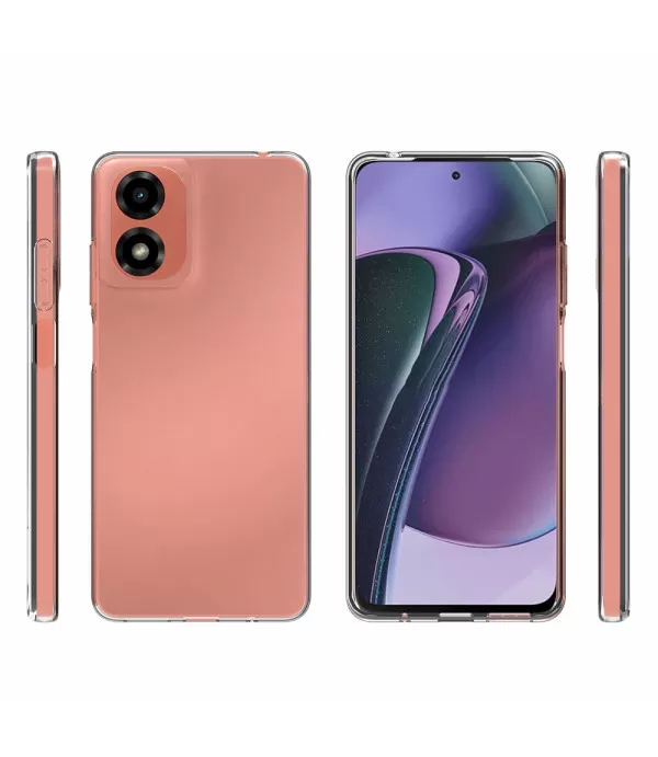 Silikonska prozirna maskica za motorola E14 4G