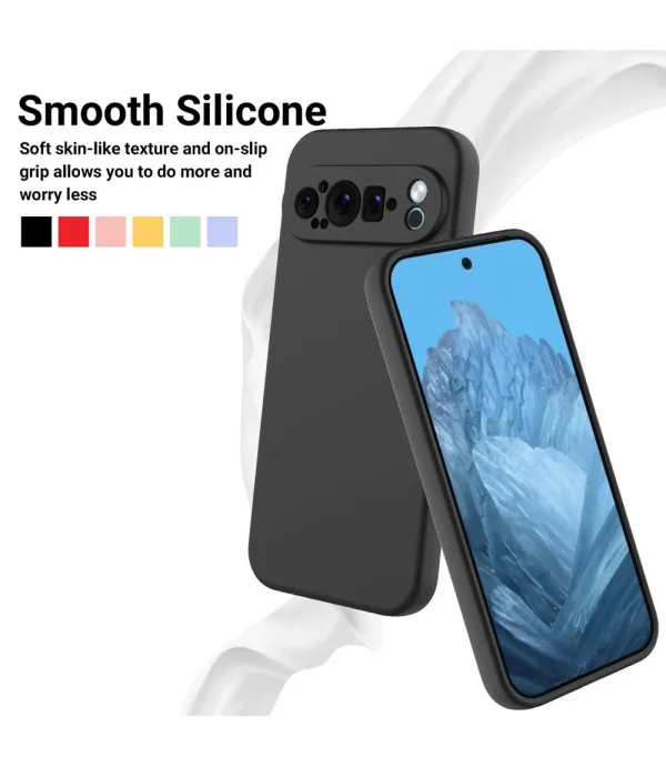 Google Pixel 10 / 10 Pro / 9 / 9 Pro Liquid Silicone maskica s vezicom za ruku