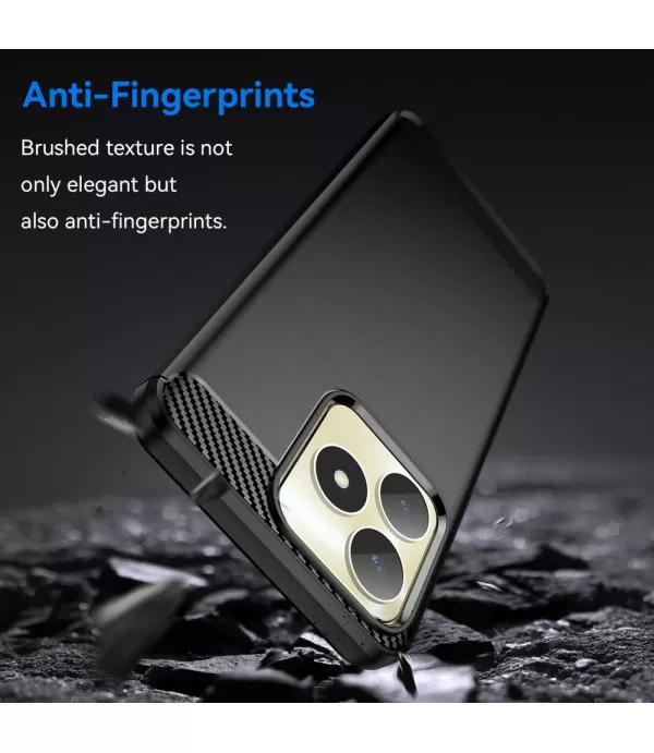 Carbon brush TPU silikonska maska za Realme Note 50 4G