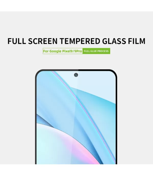 Premium zaštitno staklo full glue crni rub za Google Pixel 9 / Pixel 9 Pro 5G / Pixel 10 Pro