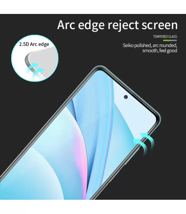 Premium zaštitno staklo full glue crni rub za Google Pixel 9 / Pixel 9 Pro 5G / Pixel 10 Pro