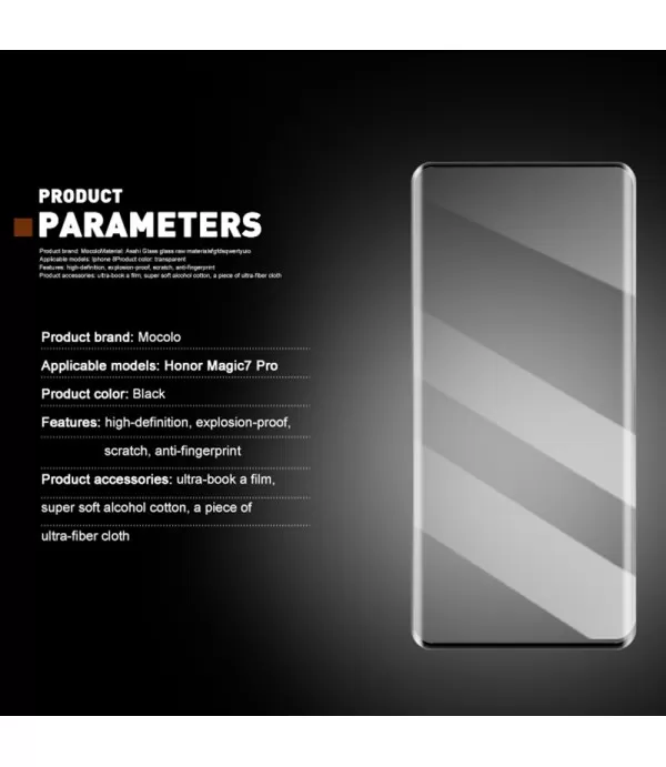 MOCOLO Silk Print kaljeno staklo za Honor Magic 7 Pro