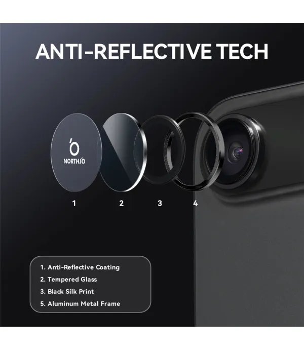 NORTHJO set zaštitnih prstena za kameru iPhone Air