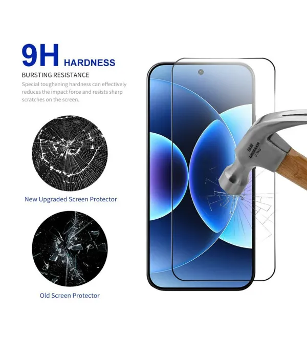 RURIHAI Full Glue Aluminium-Silicon zaštitno staklo za Xiaomi 17T