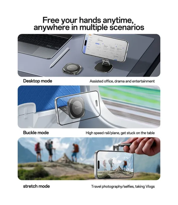 YESIDO C301 magnetski sklopivi stalak za mobitel