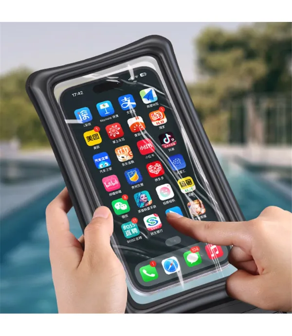 USAMS vodootporna torbica za mobitel do 7" – IPX8 10m