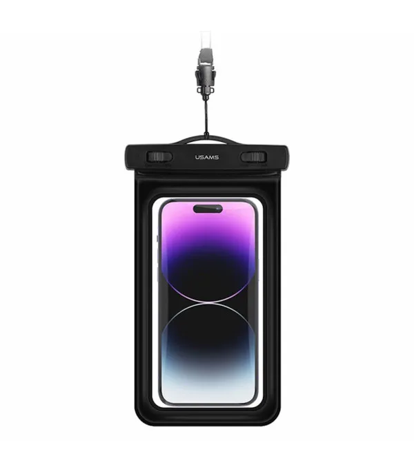 USAMS vodootporna torbica za mobitel do 7" – IPX8 10m