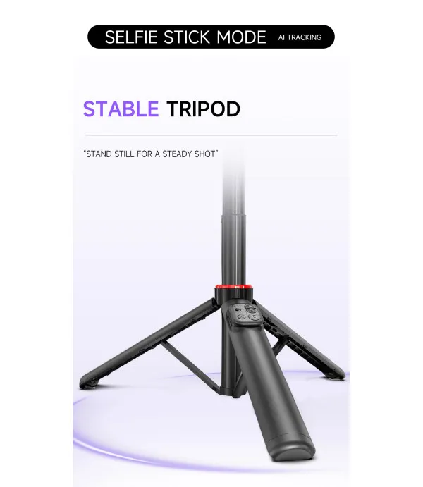 C22 AI Face Tracking 3-u-1 stabilizator, tripod i selfie štap