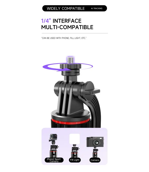 C22 AI Face Tracking 3-u-1 stabilizator, tripod i selfie štap