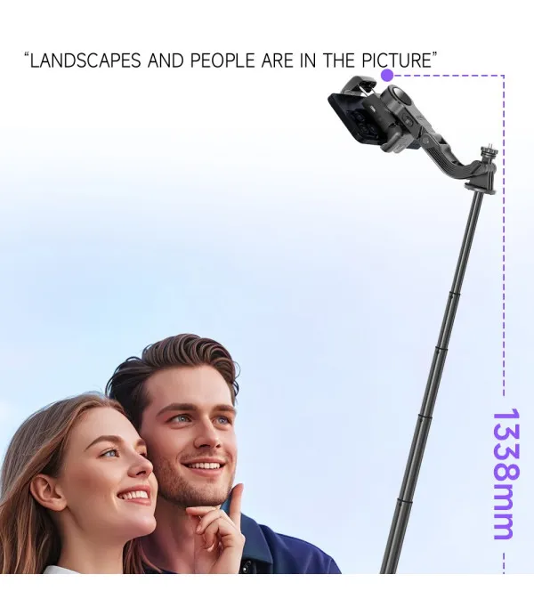 C22 AI Face Tracking 3-u-1 stabilizator, tripod i selfie štap