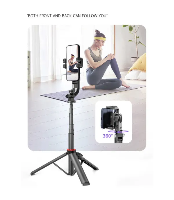 C22 AI Face Tracking 3-u-1 stabilizator, tripod i selfie štap