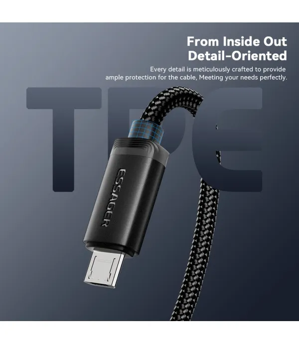 ESSAGER ES-X60 USB na Micro USB kabel 2m