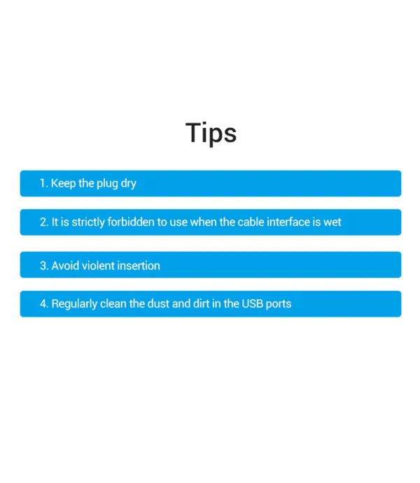 VENTION USB-A na USB-C kabel 0.5m 3A