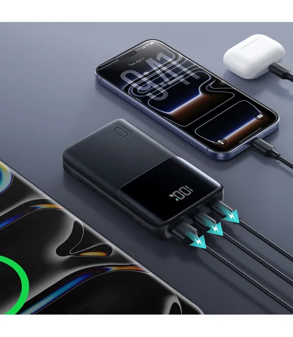 Joyroom JR-QP191 Mini 10000 mAh 22.5W Powerbank s digitalnim zaslonom