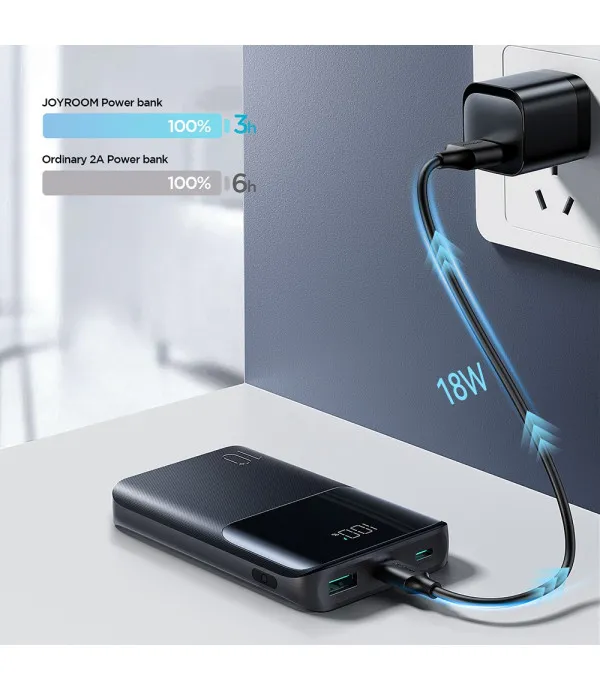 Joyroom JR-QP191 Mini 10000 mAh 22.5W Powerbank s digitalnim zaslonom