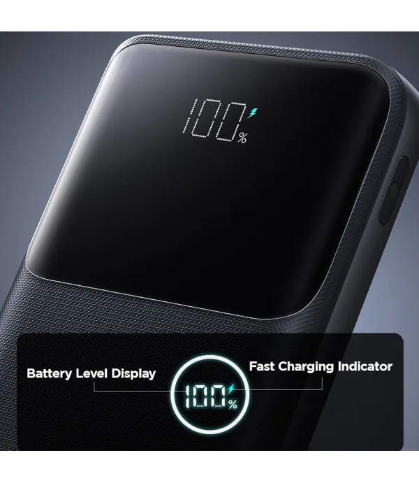 Joyroom JR-QP191 Mini 10000 mAh 22.5W Powerbank s digitalnim zaslonom
