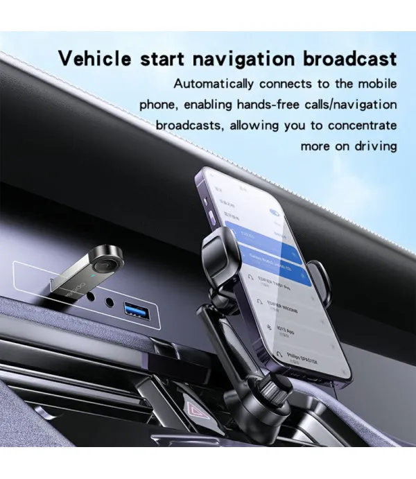 YESIDO YAU81 USB Bluetooth audio prijemnik za automobil