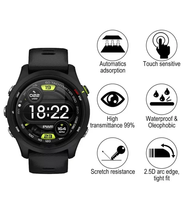 Zaštitna PET folija 3D Full Coverage za Garmin Forerunner 255