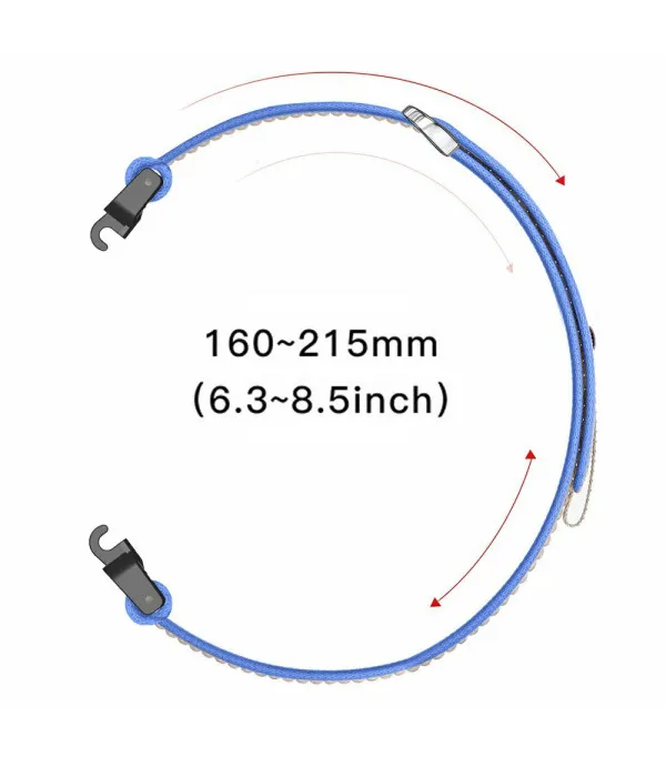 Nylon remen s brzom kopčom za Garmin Fenix 8/7/6/5 (22 mm)