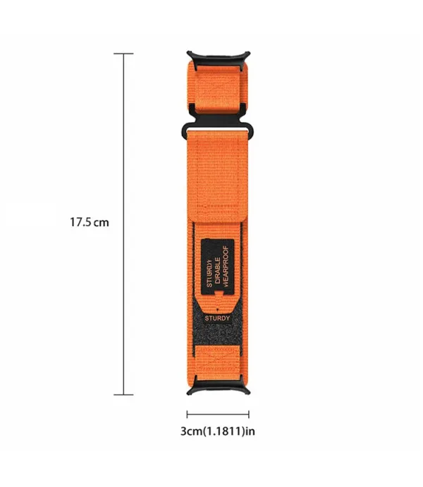 Rugged Nylon zamjenski remen za Samsung Watch Ultra 47mm Rugged Nylon zamjenski remen za Samsung Watch Ultra 47mm
