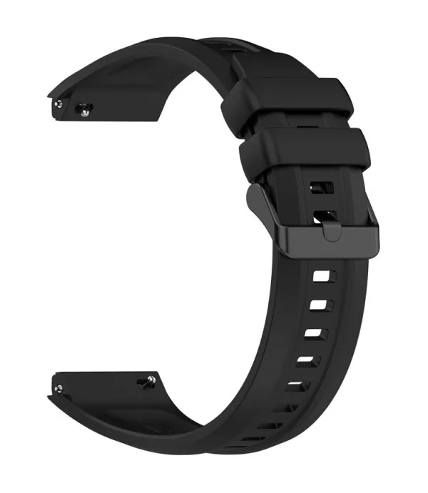 Silikonski remen za Huawei Watch GT 5 Pro 46 mm – crni