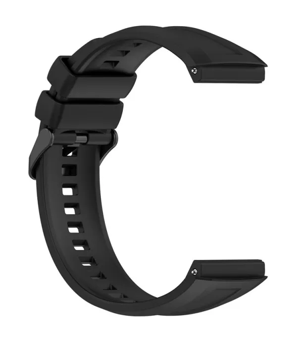 Silikonski remen za Huawei Watch GT 5 Pro 46 mm – crni