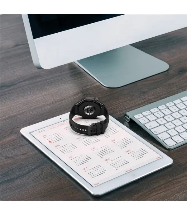 Silikonski remen za Huawei Watch GT 5 Pro 46 mm – crni