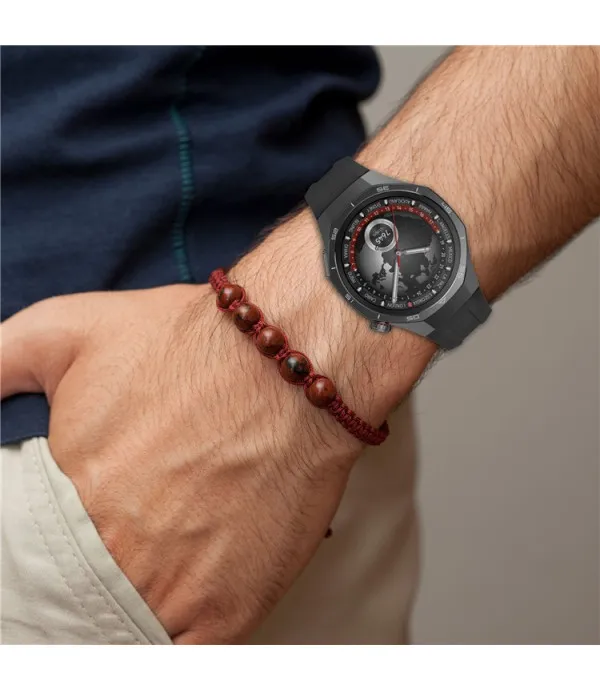 Silikonski remen za Huawei Watch GT 5 Pro 46 mm – crni