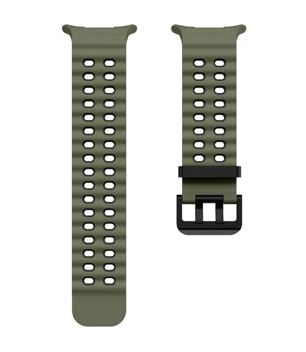 Sportski dvobojni silikonski remen za Samsung Galaxy Watch Ultra2 47mm / Watch Ultra 47mm