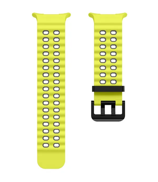 Sportski dvobojni silikonski remen za Samsung Galaxy Watch Ultra2 47mm / Watch Ultra 47mm
