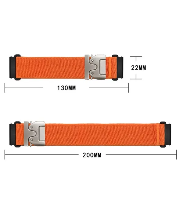 22mm elastični najlonski remen s kopčom za Huawei GT5 Pro, GT4 i druge pametne satove