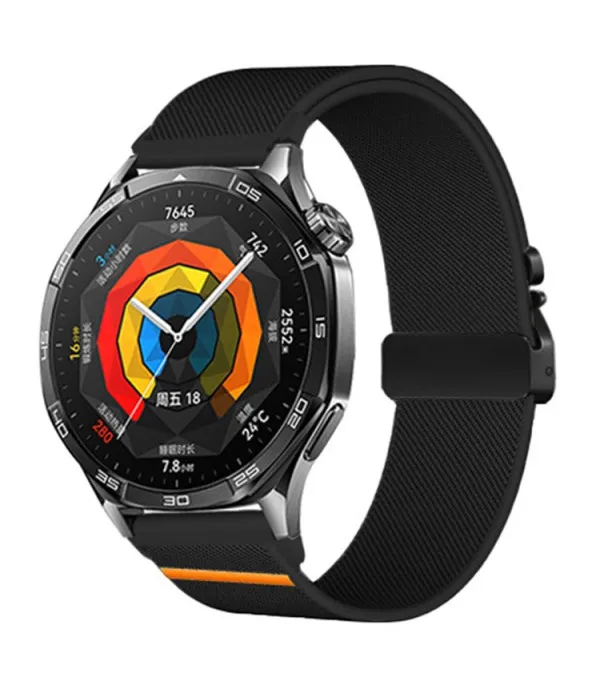 22mm elastični najlonski remen s kopčom za Huawei GT5 Pro, GT4 i druge pametne satove
