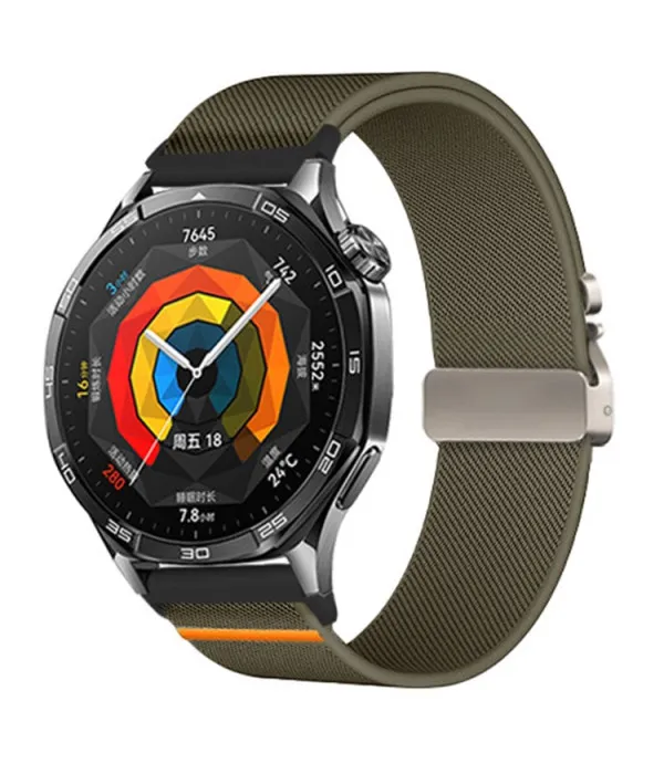 22mm elastični najlonski remen s kopčom za Huawei GT5 Pro, GT4 i druge pametne satove