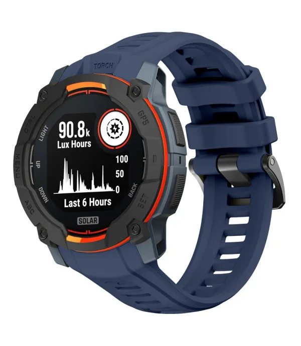 Sportski silikonski remen za Garmin Instinct 3 45mm