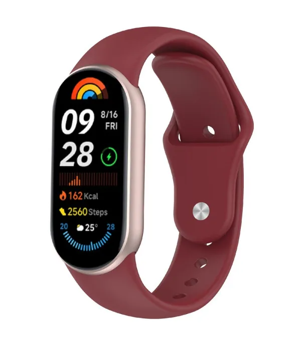 Silikonski remen s obrnutom kopčom za Xiaomi Smart Band 10 / 9 / 8