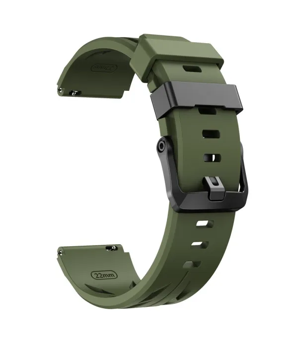 22 mm Groove silikonski remen za Samsung Galaxy Watch, Huawei Watch, Xiaomi, Garmin i druge pametne satove