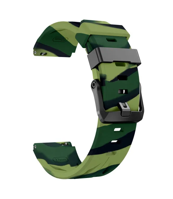 22 mm Groove silikonski remen za Samsung Galaxy Watch, Huawei Watch, Xiaomi, Garmin i druge pametne satove