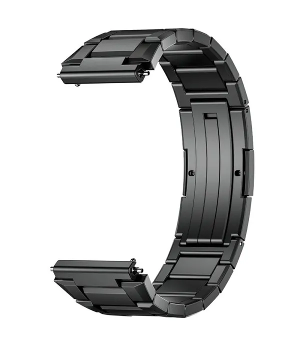 22 mm Titanium Alloy Bamboo Joint narukvica za Samsung Galaxy Watch, Huawei Watch, Xiaomi, Garmin i druge pametne satove