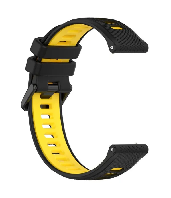 Silikonski remen za Garmin Forerunner 570, 965, 255, Vivoactive 4 i Venu 2 – Dual Color 22mm