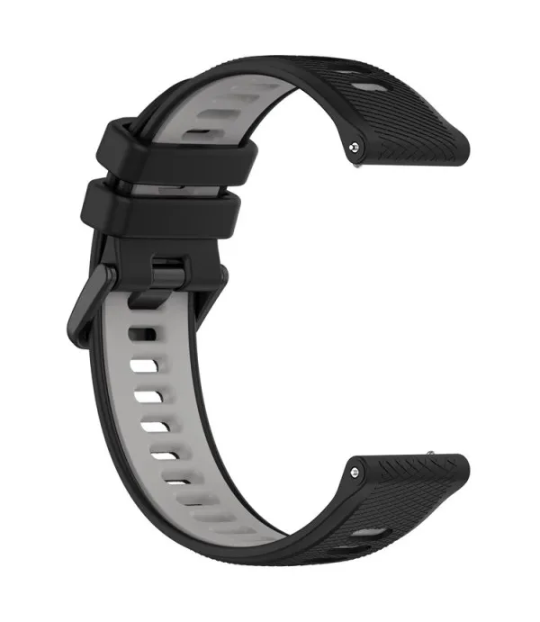 Silikonski remen za Garmin Forerunner 570, 965, 255, Vivoactive 4 i Venu 2 – Dual Color 22mm