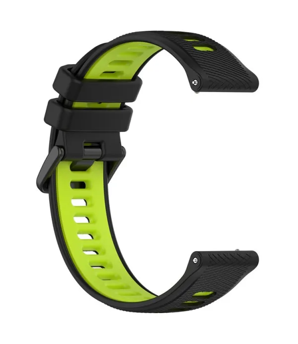 Silikonski remen za Garmin Forerunner 570, 965, 255, Vivoactive 4 i Venu 2 – Dual Color 22mm