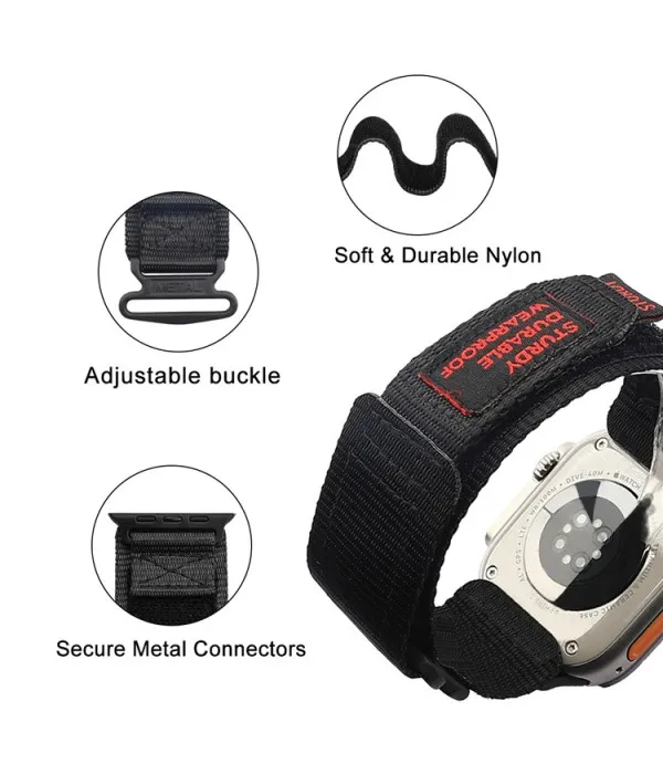 Najlonski remen za Apple Watch – udobnost i stil svaki dan