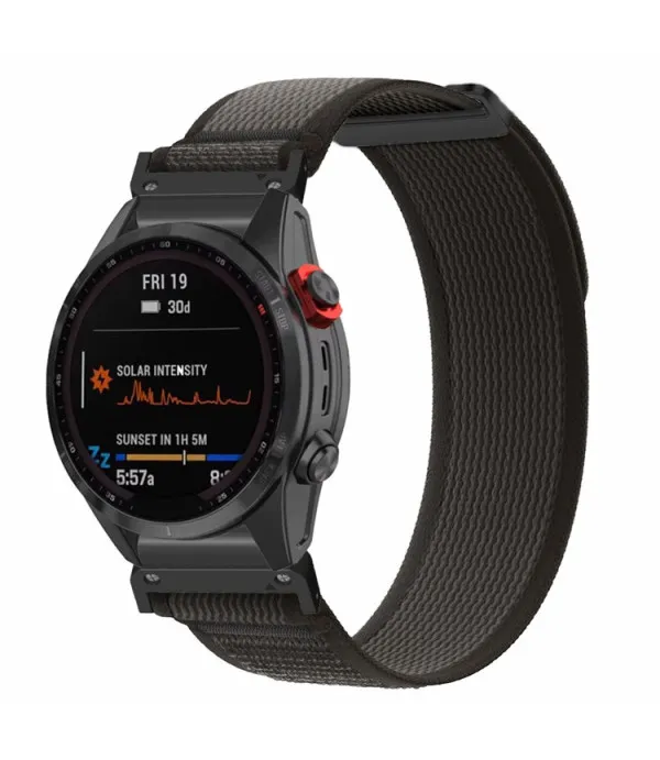 Remen s brzom kopčom za Garmin Fenix 7X/6X/5X 26mm – udoban najlonski dizajn